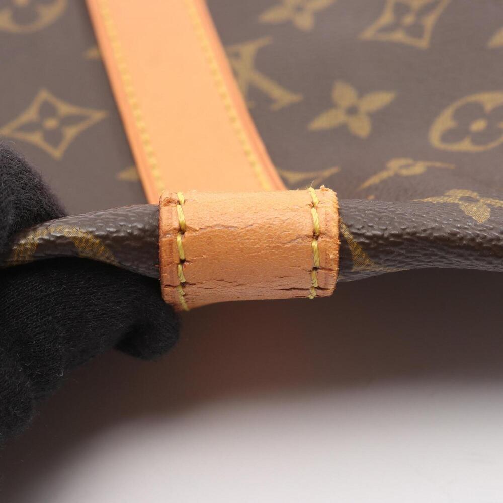 LOUIS VUITTON Brown Monogram Leather Keepall 55 Boston Bag - Picture 7 of 11